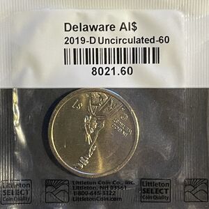 2019 D - American Innovation "Brilliant Uncirculated" DELAWARE DOLLAR